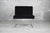 Postmodern Chrome and Black Corduroy Cantilever Lounge Chairs, 1970s, Set of 2 For Sale - Image 6 of 12