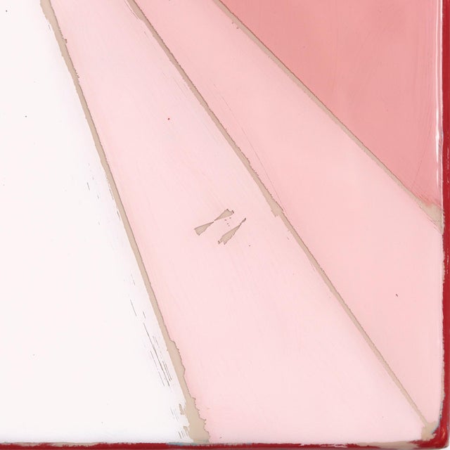 2020s Wiggle Room 24 - Modern Resin Minimalist Red Tone Gradient Abstract Original Artwork by Ricky Hunt For Sale - Image 5 of 9