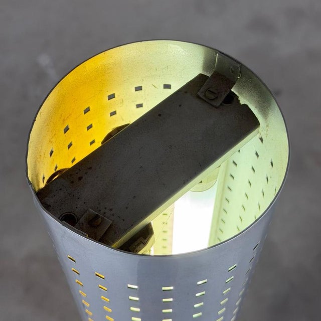 Gray Chicago Tribune Stillight Floor Lamp by Matteo Thun for Bieffeplast, 1985 For Sale - Image 8 of 14