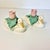 1970s Vintage Fitz & Floyd Coastal Americana Duck & Tulip Candleholders - A Pair - Easter For Sale - Image 14 of 15
