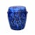 Ceramic Chinese Mixed Blue Round Lotus Clay Ceramic Garden Stool Table For Sale - Image 7 of 7
