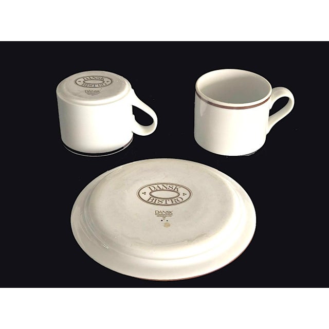 Vintage Dansk Bistro Christianshavn Brown Coffee Set, 12 Pieces For Sale In Miami - Image 6 of 9