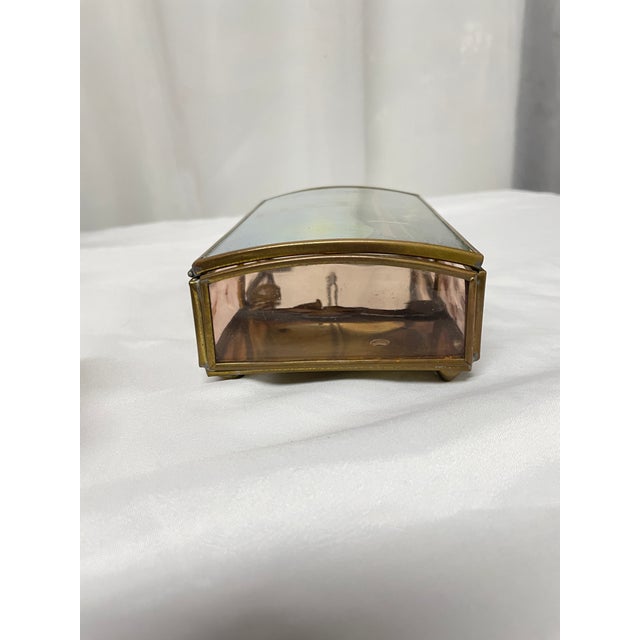 Brass A Vintage Decorative Brass Featuring the Golden Gate Bridge 3d Scene For Sale - Image 8 of 9