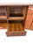 Mid-Century Modern Brazilian Style 2-Piece Walnut Bar Storage Cabinet For Sale - Image 13 of 15