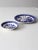 Early 20th Century Vintage Japanese Blue Willow Ware Plate and Bowl Set of 2 For Sale - Image 5 of 12