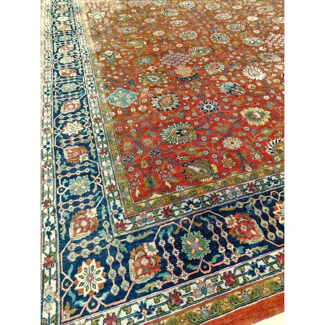 Vintage Hand Knotted Persian Rug. 17'x 11'4" For Sale - Image 14 of 18
