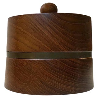 Vintage Scandinavian Pipe Tobacco Humidor in Teak from Christer Design, 1960s For Sale