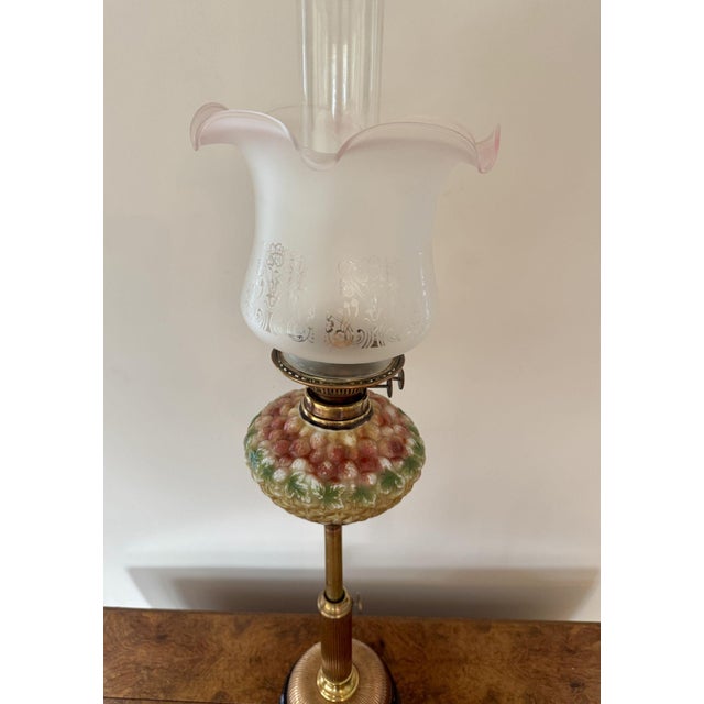 Antique Victorian Telescopic Oil Lamp, 1860 For Sale - Image 3 of 8
