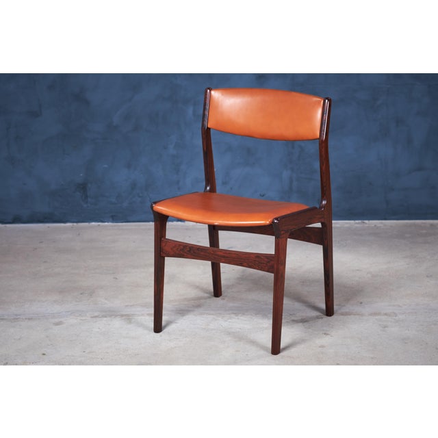 1960s Rosewood Dining Chairs by Nova, Denmark, 1960s, Set of 4 For Sale - Image 5 of 9