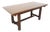 Brutalist Rectangular Dining Table in Dark Pine by Georges Robert, 1950s-1960s For Sale