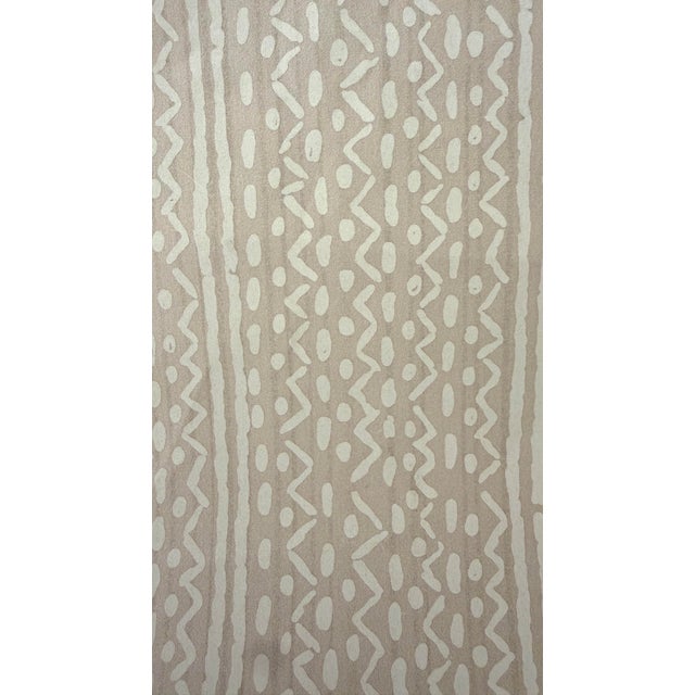 Textile 8 Yards Peter Fasano's "Angelina" Crema For Sale - Image 7 of 11
