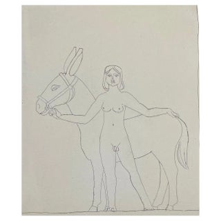 François-Xavier Lalanne, The Donkey, 2005, Etching For Sale