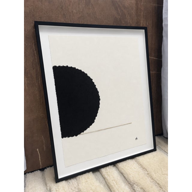 Contemporary Rh John Mayberry "Stage Fright" – Framed Fine Art | Print Black Frame | Archival Fine Art Print | Contemporary Abstract Expressionism For Sale - Image 3 of 16