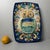 Blue Sicilian Ceramic Wall Plaque with Owl, Italy, 1950s For Sale - Image 8 of 14