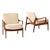 Wood FD125 Easy Chairs by Tove and Edvard Kindt-Larsen, 1950s, Set of 2 For Sale - Image 7 of 7