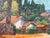 Textile "Late Sun" - Carmel by the Sea California Original Oil French Impressionism by Harry Lachman For Sale - Image 7 of 10