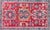 Red Early 20th Century Persian Karaja Rug For Sale - Image 8 of 15