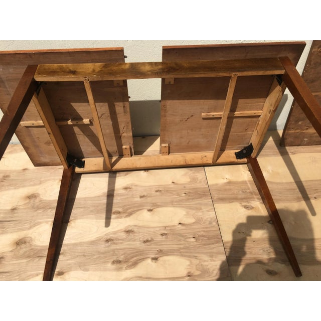 Fold-Out Dining Table, 1950s For Sale - Image 11 of 17