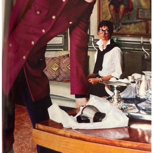 Textile 1990s Hermes Qalamdan Pattern - Pair of Matching Silk Pillows For Sale - Image 7 of 7