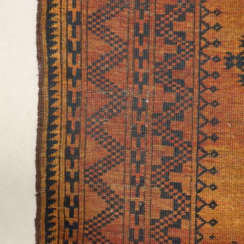Vintage Bukhara Rug, Afghanistan For Sale - Image 6 of 8