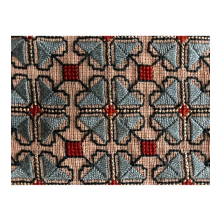 Mid 20th Century Hand Embroidered Textile For Sale