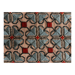 Mid 20th Century Hand Embroidered Textile