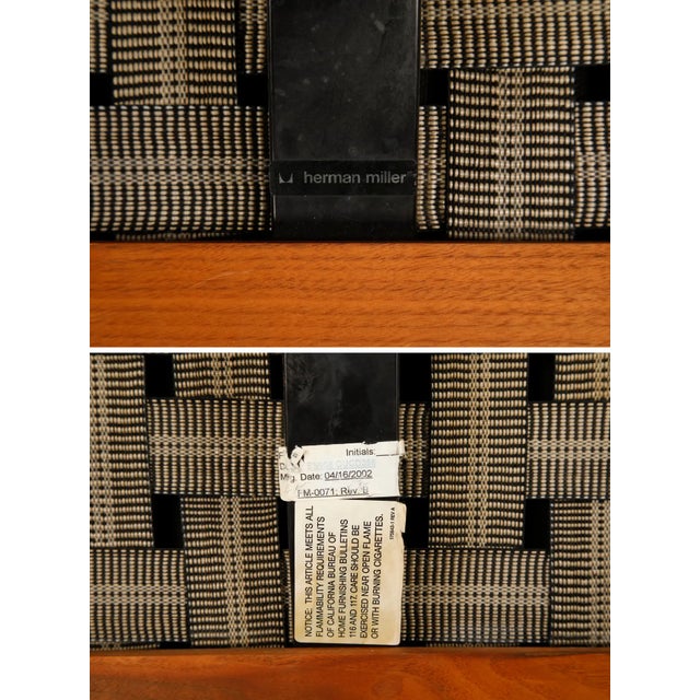 Eames Three-Seat Sofa by Ray and Charles Eames for Herman Miller, Signed For Sale - Image 18 of 18