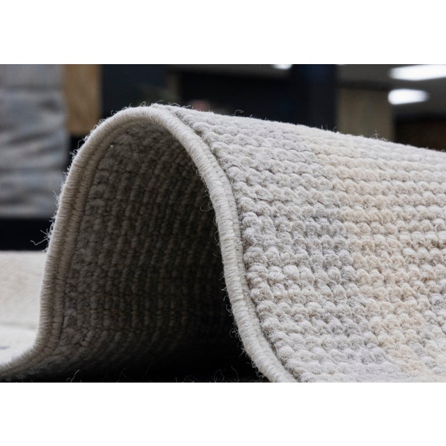 Gray Turkish Oushak Rug 8' x 10' For Sale - Image 8 of 8