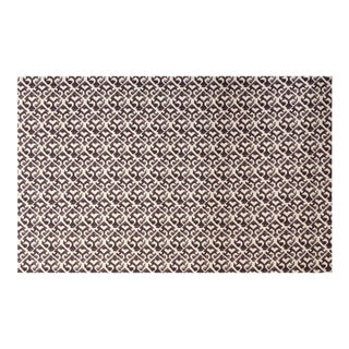Remnant of Carolina Irving's Tamar Fabric in Aubergine For Sale