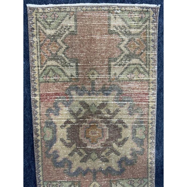 Turkish Yastik Rug 1'6" x 2'11" For Sale - Image 4 of 5