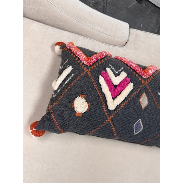 Anthropologie Anthropologie Heradia Lumbar Pillow For Sale - Image 4 of 12