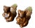 Bunny Williams Home Vintage Ceramic Owl and Squirrel Salt & Pepper Shakers, Set of 4 For Sale - Image 4 of 16