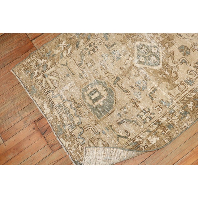 Early 20th Century Early 20th Century Weathered Persian Hamedan Rug - 3'4" x 6' For Sale - Image 5 of 6