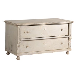 Small Vintage White Dresser, 1920 For Sale