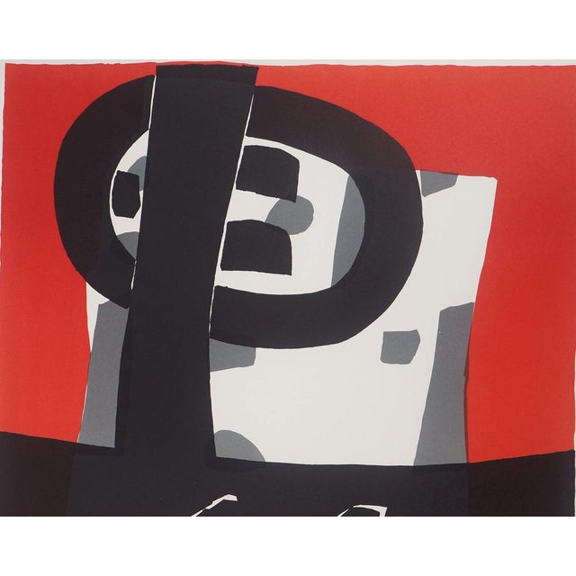 Modern Raoul Ubac, Expo 1950, Lithograph For Sale - Image 3 of 7