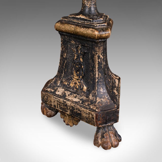Antique Candle Pricket, English, Ebonised, Candlestick, Centrepiece, Georgian For Sale - Image 10 of 12