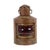 A small, characterful ship's lamp—a port light—made of red copper and brass, complete with a red Fresnel lens and the DHR...