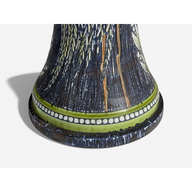 Alingsås Keramik, Large Table Lamp, Stoneware, Sweden, 1960s For Sale - Image 12 of 12