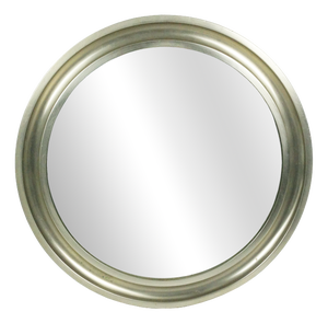 Nickel-Plated Brass & Black Metal Narcisso Mirror by Sergio Mazza for Artemide, 1970s