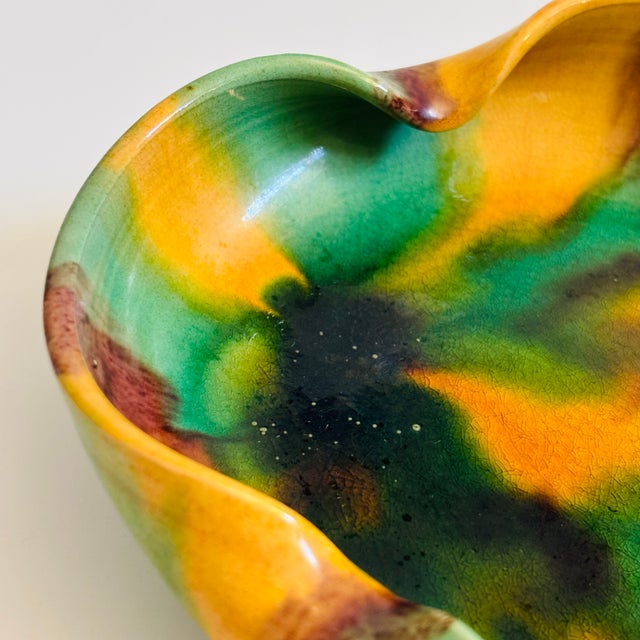 MCM Handmade Pottery Tray For Sale In San Francisco - Image 6 of 10