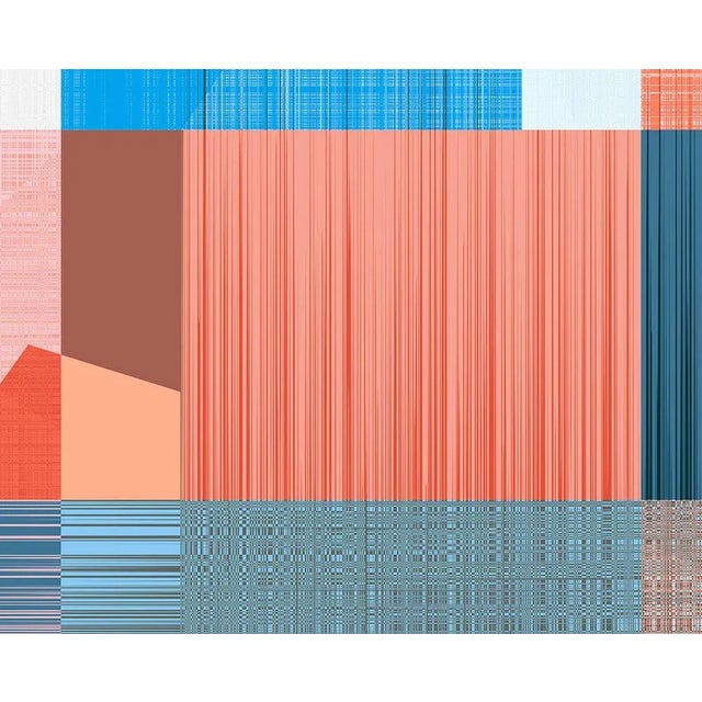 Abstract Contemporary Abstract New Media Art Print "Straec #28" Luuk De Haan For Sale - Image 3 of 3