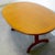 G-Plan "Fresco" Teak Oval Pedestal Base Dining Table With Butterfly Leaf For Sale - Image 9 of 15