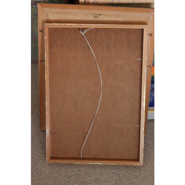 Sven Olof Rosén, View, 1950s, Oil on Panel, Framed For Sale - Image 14 of 16