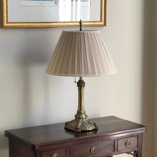 Neoclassical Antique Neoclassical Style Table Lamp For Sale - Image 3 of 12