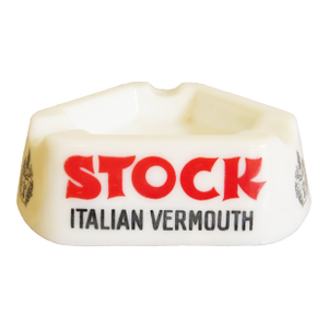 Italian Midcentury Stock Vermouth Bistro Ashtray / Catchall