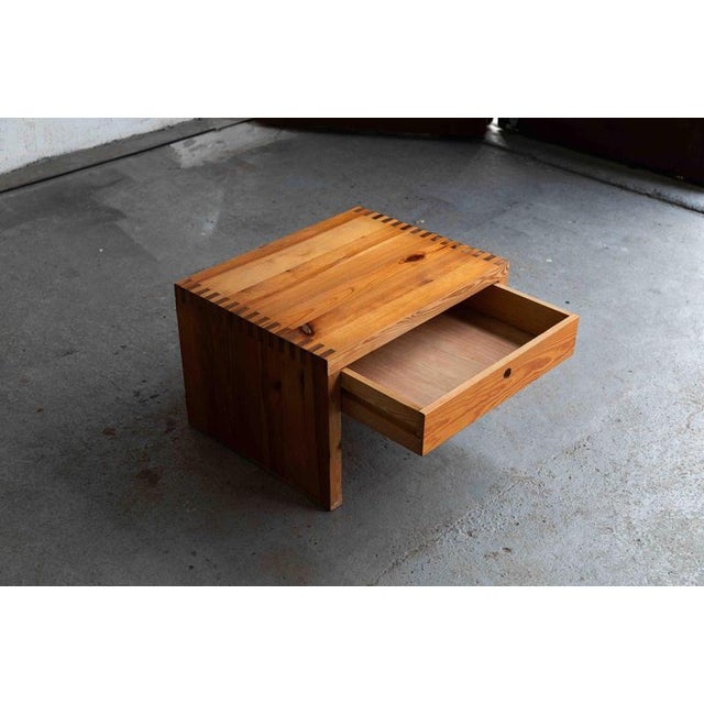 This side table or night stand was designed by Ate van Apeldoorn and produced by Houtwerk Hattem in Holland during the...