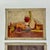 American Early 20th Century Stupendous Set of 2 Vintage Unstretched Oil/Canvas Still Life's of Fruit Bread & Wine For Sale - Image 3 of 9