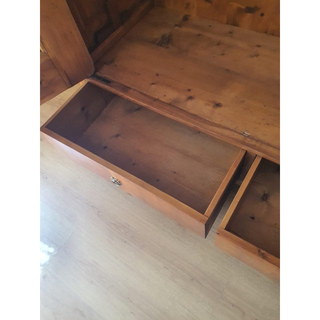 Biedermeier Hallway Cabinet in Cherrywood, 1820s For Sale - Image 6 of 7