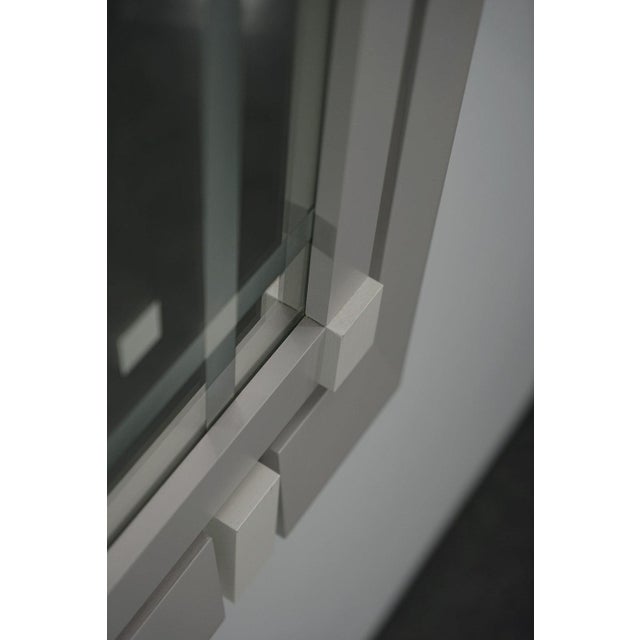 Gray Dutch Bossche School Mirror For Sale - Image 8 of 14