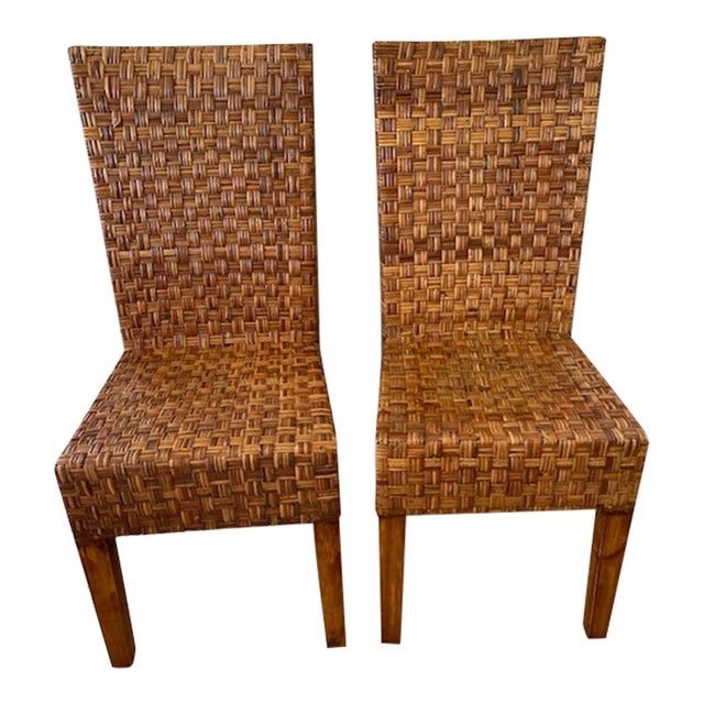 Vintage Rattan Chairs For Sale